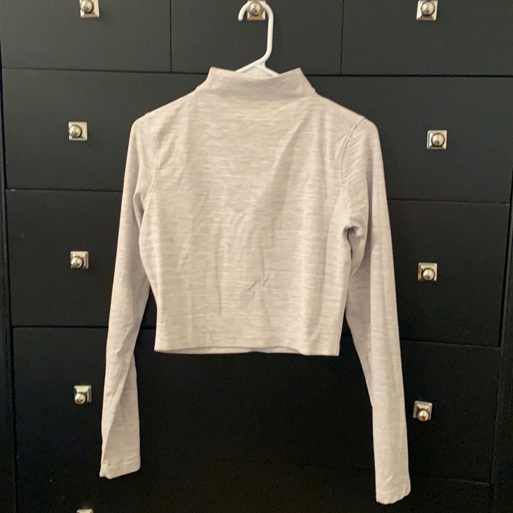 EUC Lululemon All Aligned Mock Neck LS, WAFSNB, 8